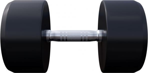 Immagine prodotto Gorilla Sports Manubri rotondi (1 x 32,5 kg)