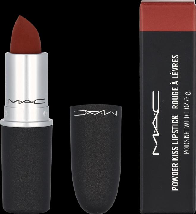 Actual product image MAC Cosmetics Powder Kiss Lipstick (Marrakesh-mere)