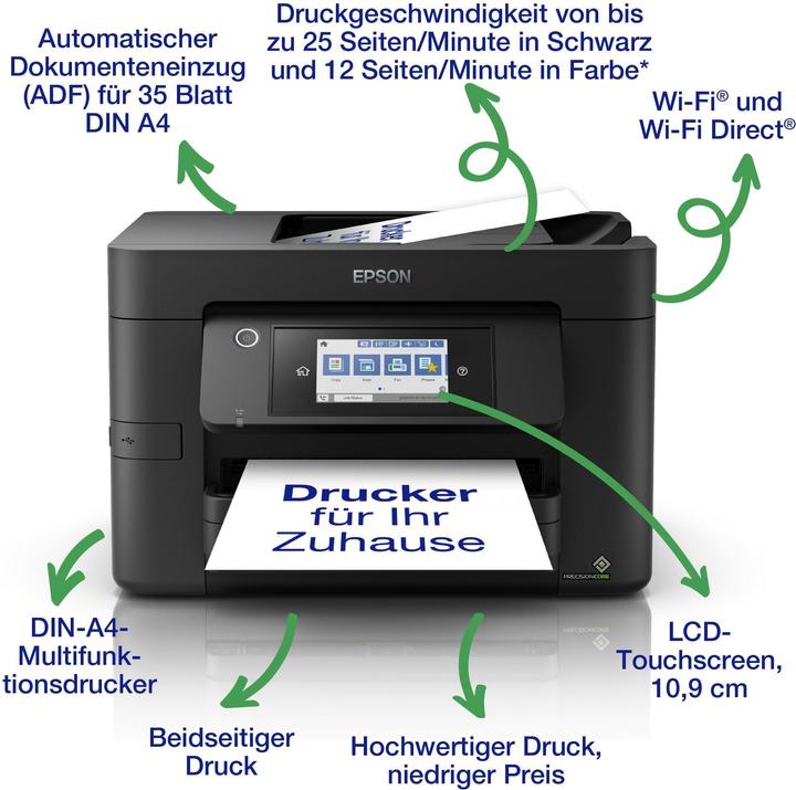 Image du produit Epson WorkForce WF-4820DWF (Encre, Couleur)