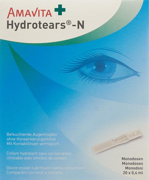 Produktbild Amavita Hydrotears-N Gtt Opht 20 Monodos 0.4 ml (0.40 ml)