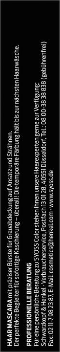 Produktbild Syoss Haar Mascara Mittelbraun (Mittelbraun)