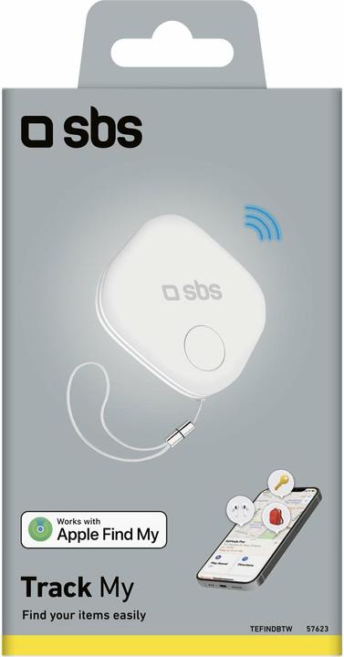Produktbild SBS Tracker Find My komp. mit Apple weiá (iOS)