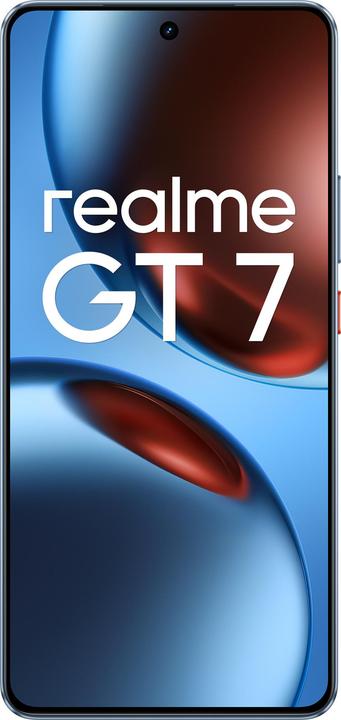 Immagine prodotto realme GT 7 5G Dual Sim 12GB RAM 256GB - Blue (256 GB, IceSense Blu, 6.78", Doppia SIM, 50 Mpx, 5G)