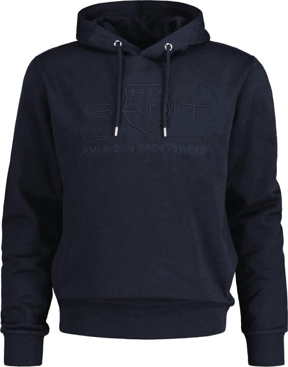 GANT Regular Tonal Shield Hoodie