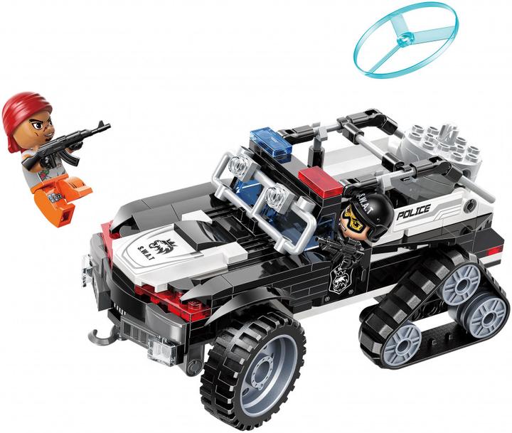 Produktbild Qman Bricks Mine City 11012 237 Pieces Police Hawkeye Crawler 6+ Years
