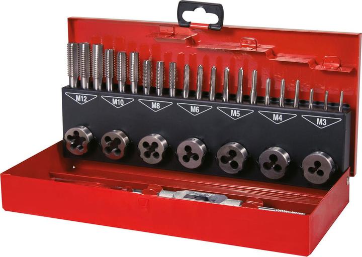 31-piece thread cutting tool HSS