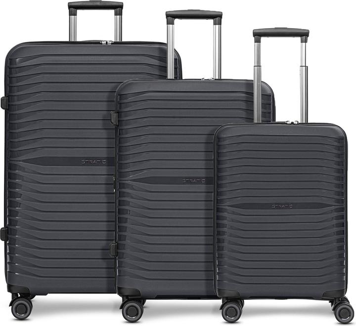 Produktbild Stratic Shine 4 Rollen Kofferset 3-teilig (193 l, XL (ab 115l))
