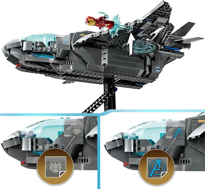 Produktbild LEGO 76248 The Avengers Quinjet (76248, LEGO Marvel)