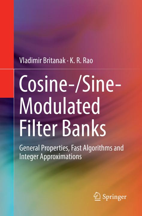 Actual product image Cosine-/Sine-Modulated Filter Banks (English, Vladimir Britanak, K. R. Rao, 2018)