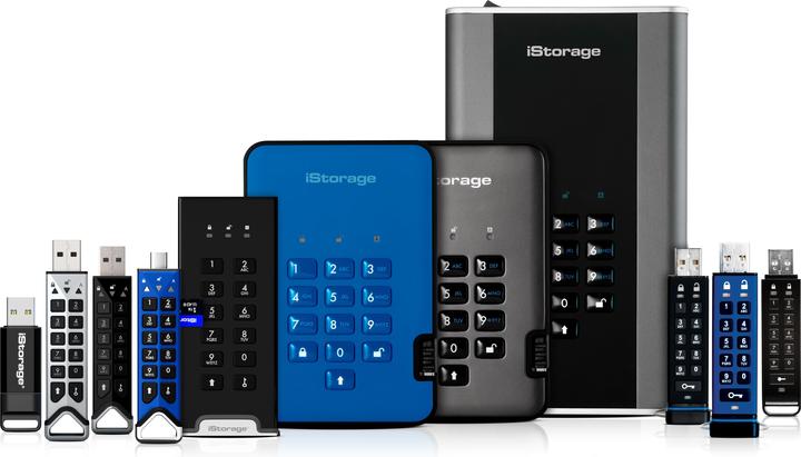 Produktbild iStorage diskAshur2 SSD 16TB - Red (16000 GB)