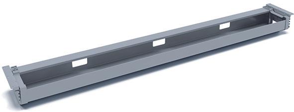 Image du produit Actiforce Caniveau à câbles Swing silver (Conduit, 126.40 cm)