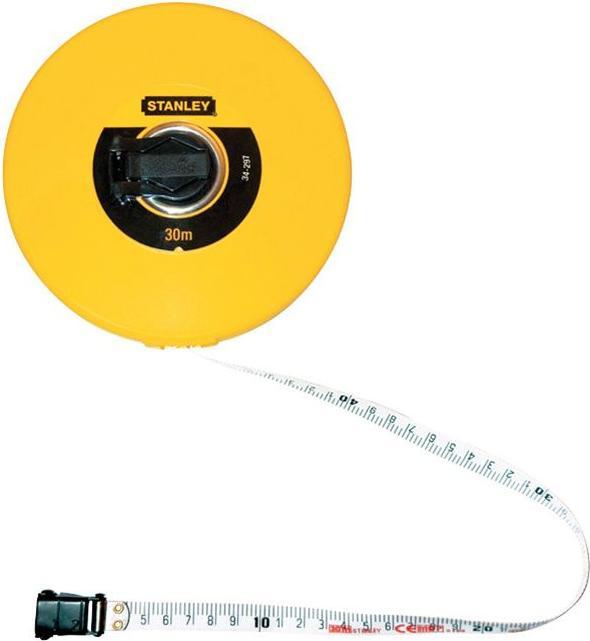 Actual product image Stanley Roll tape measure 10m fiberglass (Metric)