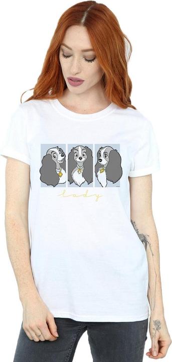 Image du produit Disney - T-shirt LADY AND THE TRAMP LADY FRAMES - Femme (3XL)
