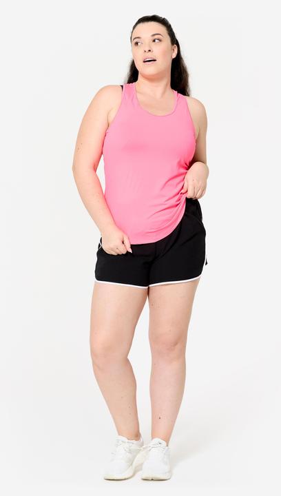 Produktbild Domyos Shorts kurz leicht - schwarz/weiss (S)