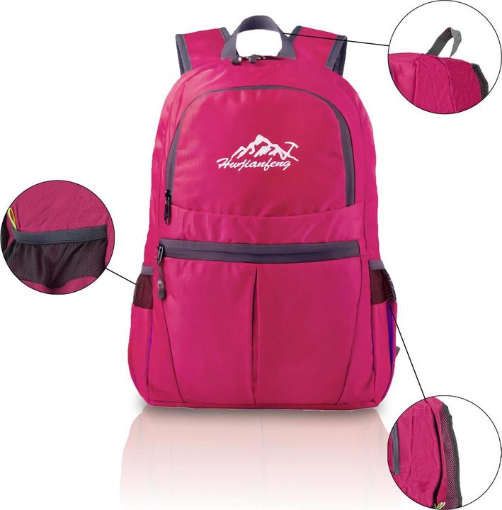 Produktbild Intirilife Faltbarer Rucksack in Pink (36 l)