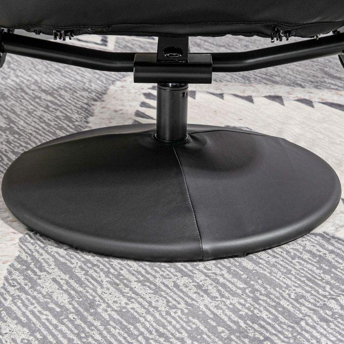 Produktbild Swisshandel24 Relaxsessel mit Hocker, Fernsehsessel, TV Sessel mit Liegefunktion, Drehbarer Polstersessel für Wohn