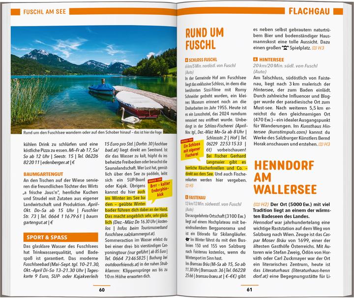 Produktbild Reiseführer Salzburg, Salzkammergut, Salzburger Land (Deutsch, Matthias Gruber, Anita Ericson, Siegfried Hetz, 2024)