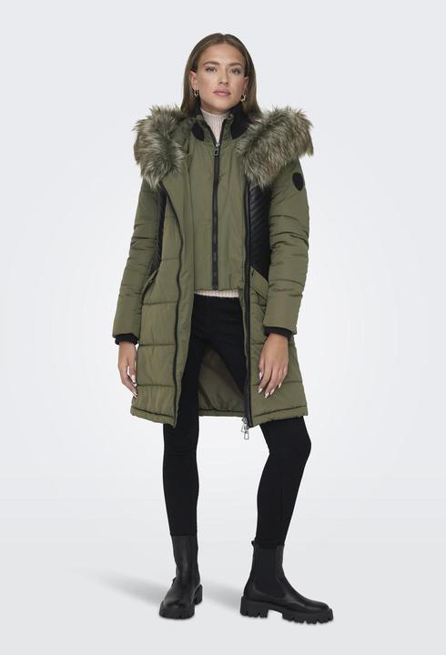 Image du produit Only Manteau à capuche en fourrure (S)