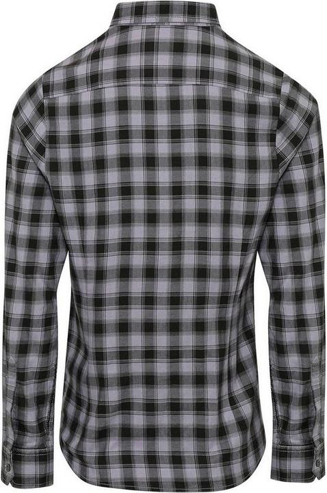 Actual product image Premier Womens/Ladies Mulligan Checked Long-Sleeved Shirt (M)