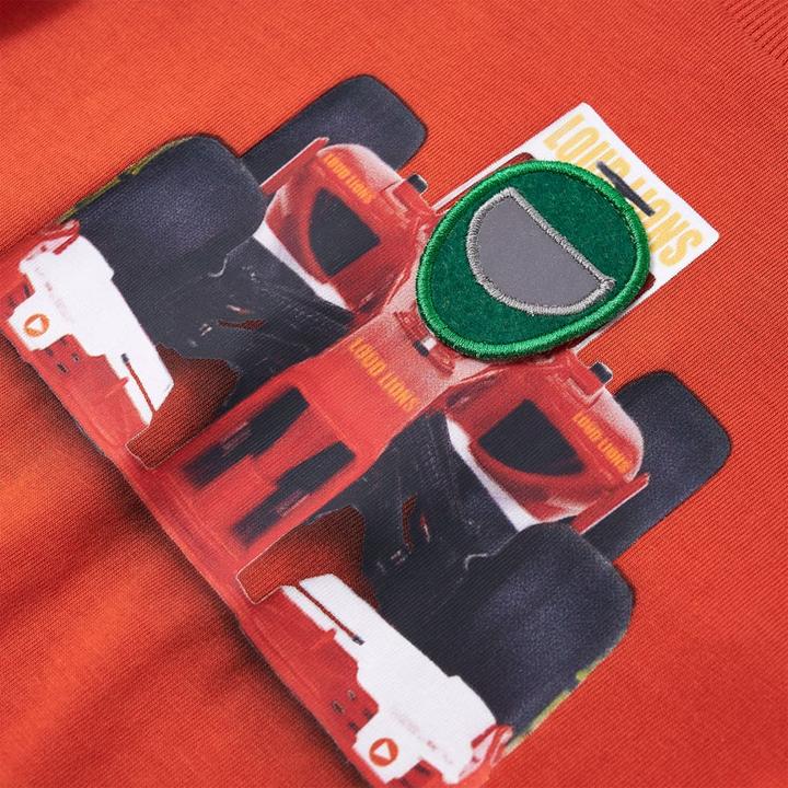 Produktbild VidaXL Kinder-Langarmshirt Orange 116,Material: 100 (116)