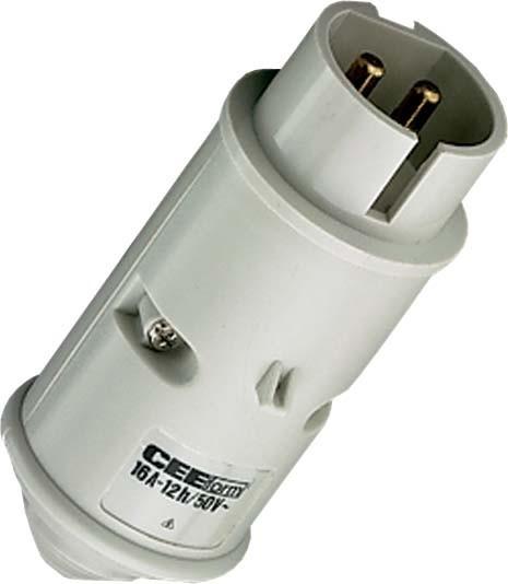 Immagine prodotto Mennekes MEN 648A 32A2P10H 50V DC Spina IP44 (IEC 60309)