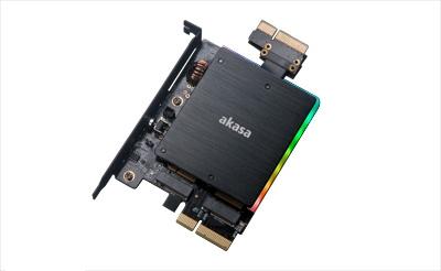 Immagine prodotto Akasa AK-PCCM2P-04 - PCIe - M.2 - Nero - Passivo