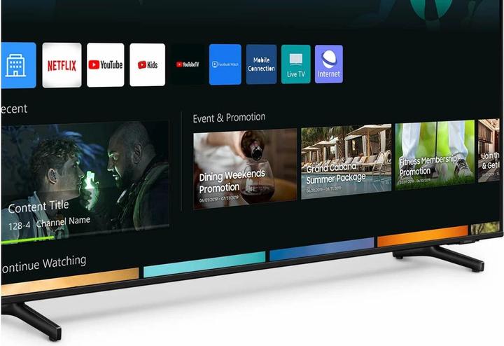 Actual product image Samsung HG43BU800 (43", LED, 4K)