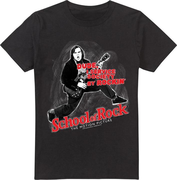 Immagine prodotto School Of Rock Rockin Maglietta Uomo (XXL)