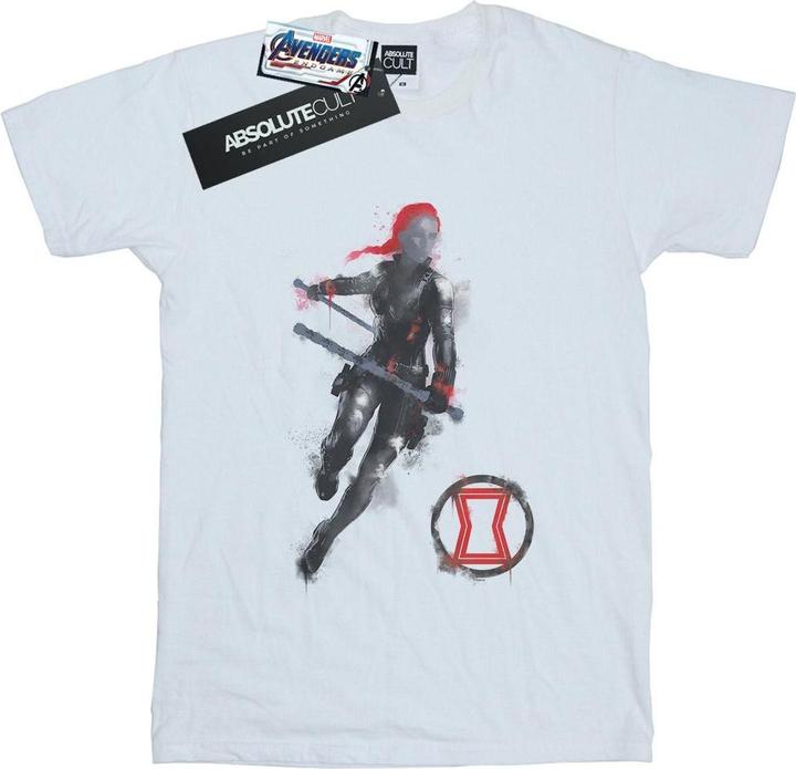 Produktbild Avengers Endgame Painted Black Widow TShirt (5XL)
