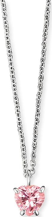Herzengel Halskette Herz (925er Silber, 42 cm)
