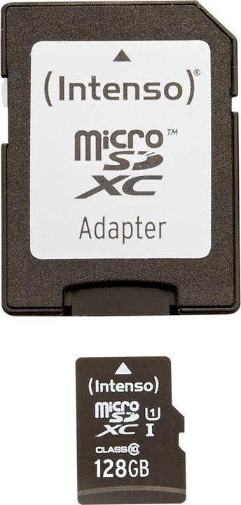 Actual product image Intenso UHS-I Premium (128 GB, microSDXC, U1, UHS-I)