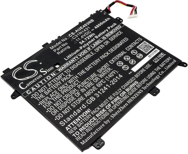 Actual product image NoName Battery for Asus Eee Book E403S etc