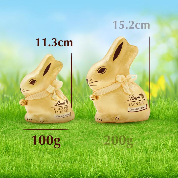 Produktbild Lindt Goldhase Weiss (100 g)