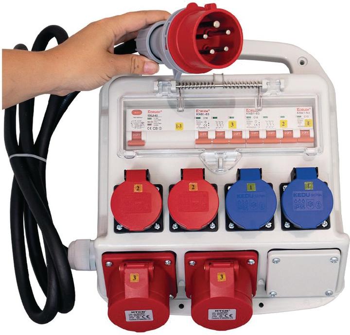 Produktbild Ekström Baustromverteiler (2 x, Typ 13, Typ 25)