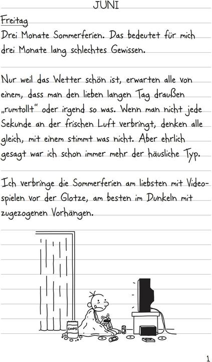 Immagine prodotto Gregs Tagebuch 4. Ich war's nicht! (Tedesco, Jeff Kinney., 2010)