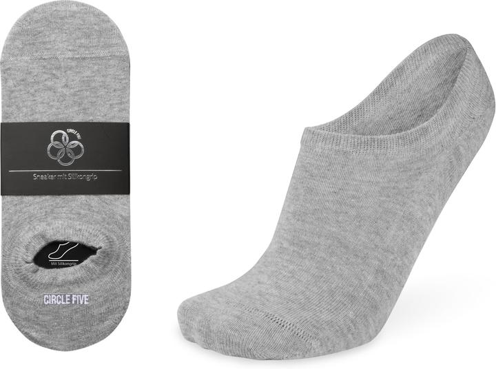 Circle Five 6 Paar Füsslinge mit Silikongrip