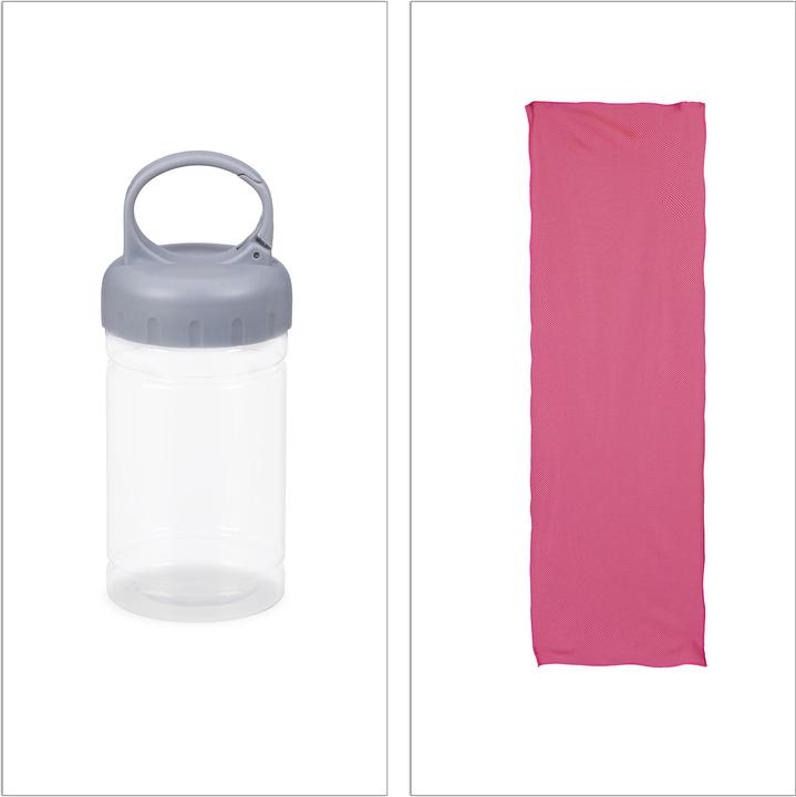 Actual product image Relaxdays Cooling Towel Set, Pack Of 2