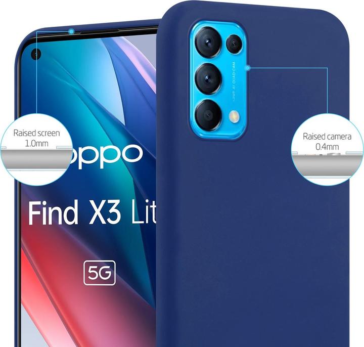 Actual product image Cadorabo TPU Candy shell (Oppo Find X3 Lite)