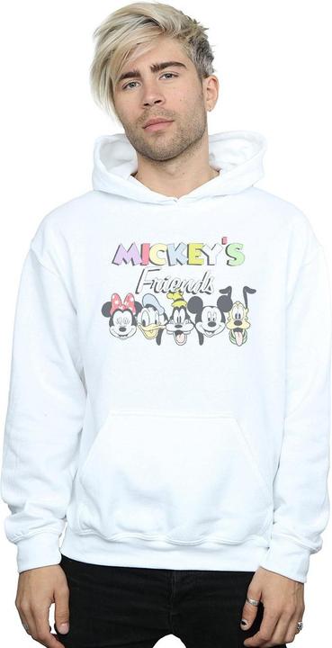 Immagine prodotto Disney Mickey Mouse Friends Faded Nostalgia Felpa con Cappuccio Uomo (XXL)