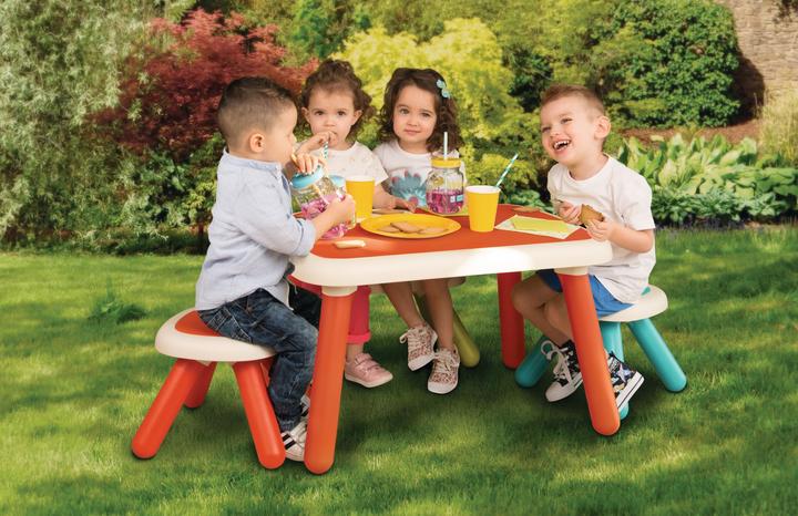 Immagine prodotto Smoby Tavolo, colore azzurro, giallo, rosso, 7600880400 (Divano per bambini)