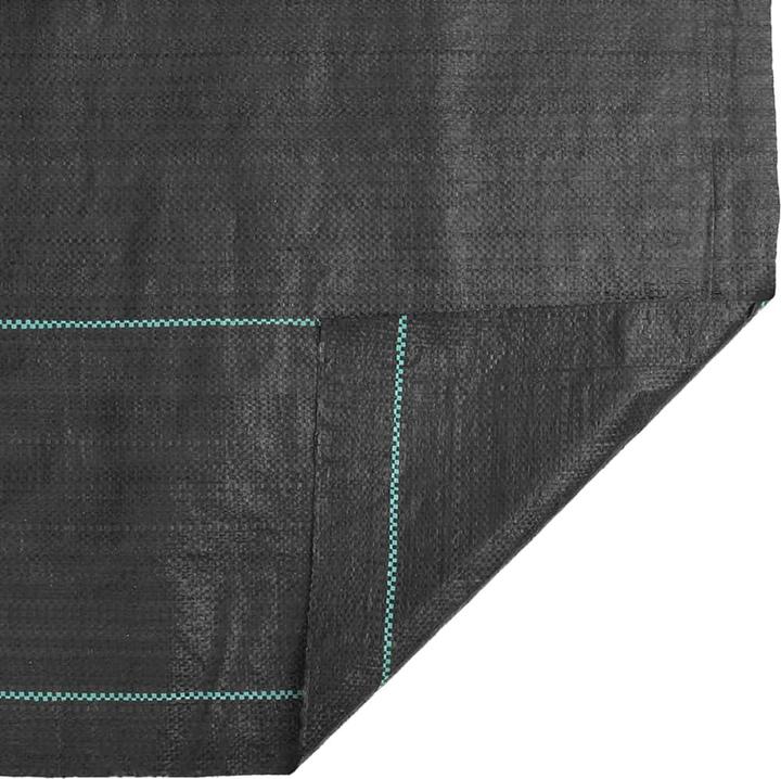 Productafbeelding VidaXL Onkruidvlies tuinvlies gronddoek onkruidfolie zwart 0,5x10m PP
