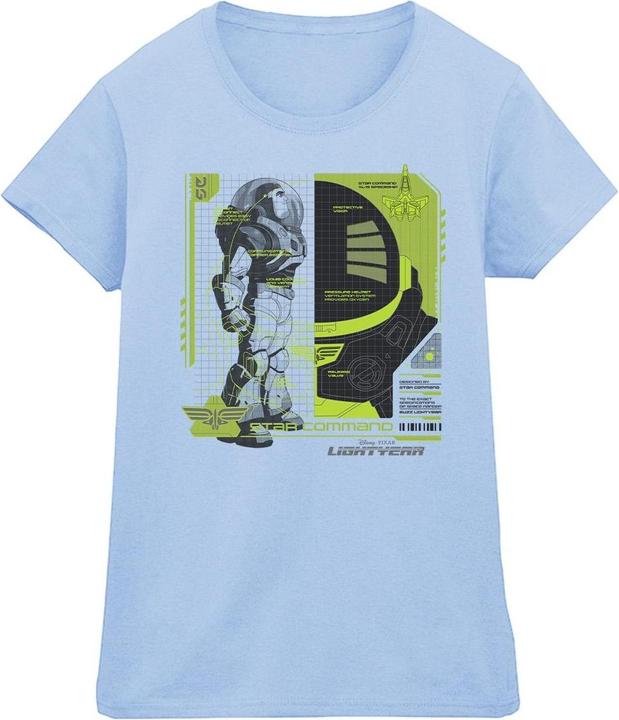 Immagine prodotto Disney Lightyear Buzz Tech Panel Maglietta Donna (M)