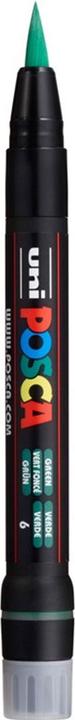 Actual product image Posca Brush tip marker (Green, 10 mm, 1 x)