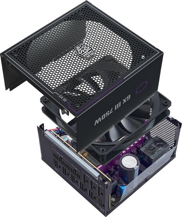Immagine prodotto Cooler Master GX III Gold 750W (nero, gestione dei cavi, 750 Watt) (750 W)