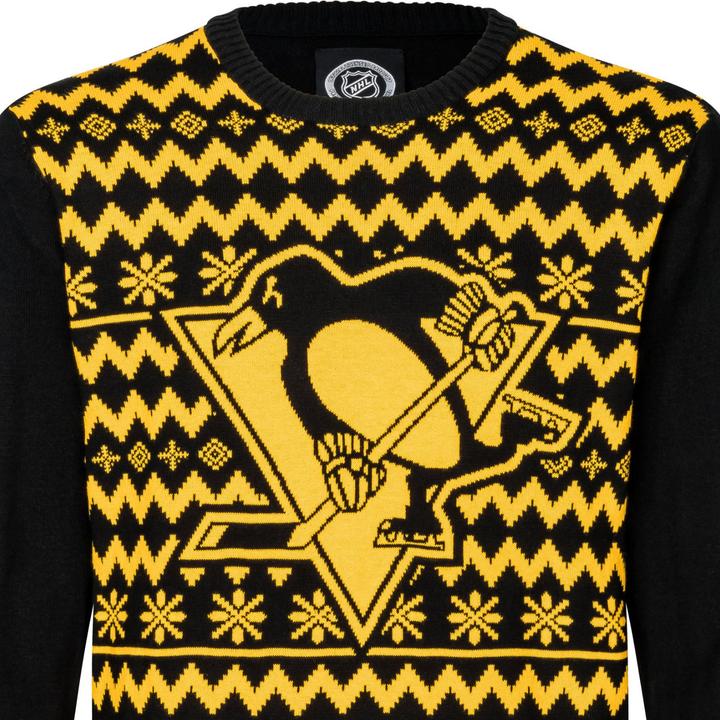 Image du produit Foco NFL Winter Ugly Sweater Knit Pullover Pittsburgh Penguins (S)
