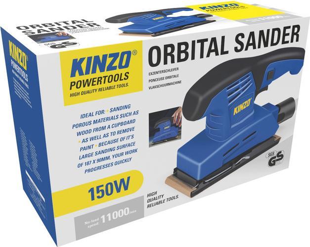 Actual product image Kinzo Sander 230V orbital (Sander)