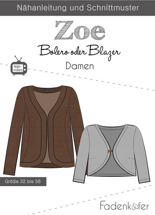 Actual product image Fadenkäfer Pattern Zoe