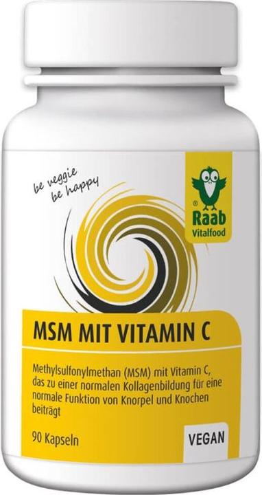 Raab MSM mit Vitamin C (90 Stück, Kapseln)