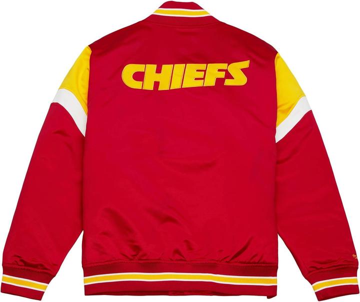 Produktbild Mitchell & Ness M&N Heavyweight Satin Jacke NFL Kansas City Chiefs - XXL (XXL)