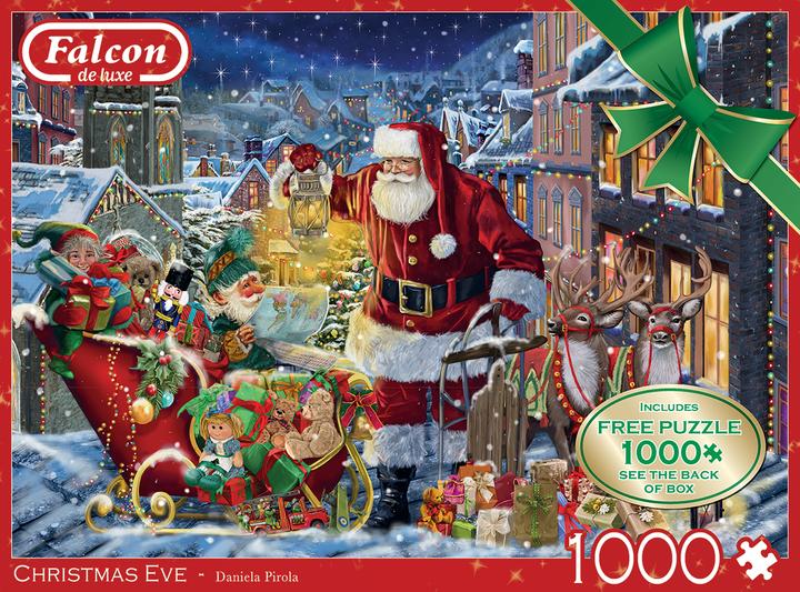 Actual product image Falcon Christmas Eve (1000 pieces)